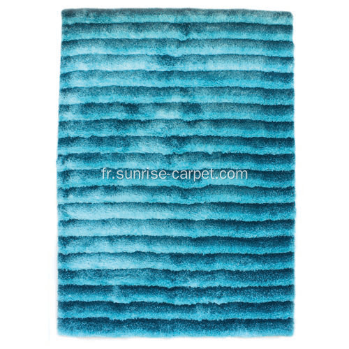 Mélange de polyester filé 3D tapis Shaggy